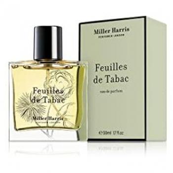Miller Harris Tobacco Leaves Eau de Parfum Spray 50ml - Woody, Leather, Spicy Fragrance