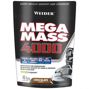 Weider Mega Mass Chocolate Bag - 4000 gr