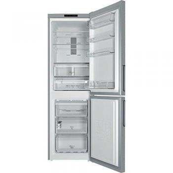 Frigorífico Combi Hotpoint XH8 T2I X Independiente 348L A++ Gris, Acero Inoxidable con Tecnología No Frost