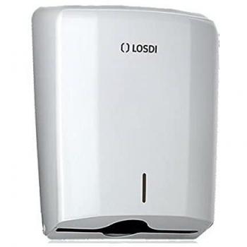 Losdi CP-106-B Porta Toallas Abs, Blanco