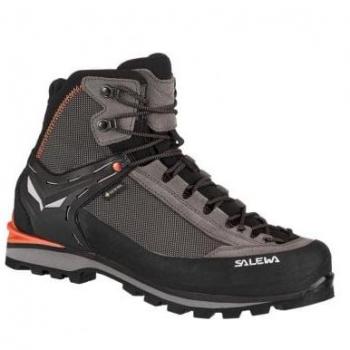 Salewa Botas De Alpinismo Crow Goretex Negro Gris Naranja - Talla 48.5