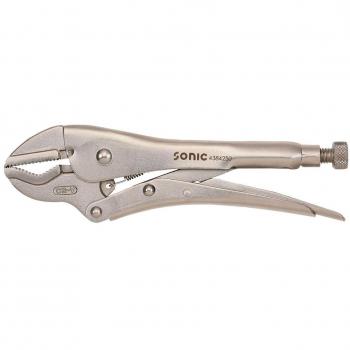 Pinza sujetadora ajustable SONIC 4384250 con pico perfilado de 250 mm
