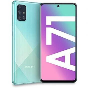 Samsung Galaxy A71 - Smartphone 6.7 AMOLED, 128GB, 6GB RAM, Dual SIM, Android 10, Color Azul Prism Crush