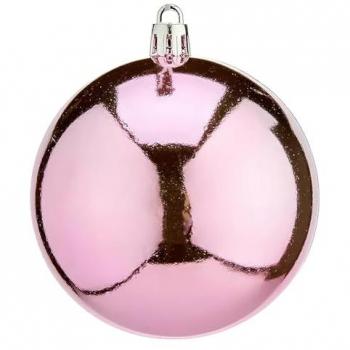 Bolas de Navidad Multicolor 16 Unidades Ø 8 cm Plástico Rosa