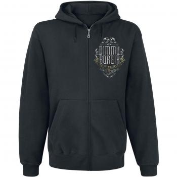 Dimmu Borgir 25 Years Sudadera capucha con cremallera Negro M