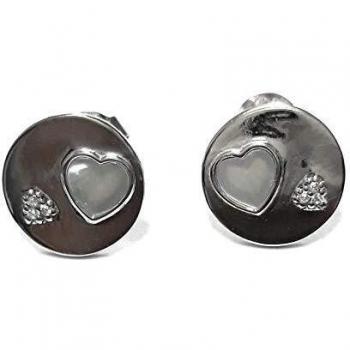 PENDIENTES CORAZONES LOTUS SILVER LP1824-4/1