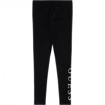 Guess Kids Logo Print Slim Fit Leggings
