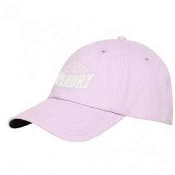 Gorra de béisbol Superdry Graphic lila claro para adulto mujer, modelo W9010175A Parma Violet Purple, talla OS