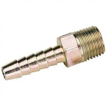 Conector neumático Draper PCL macho BSPT 1/4 y 3/8 con espiga Ø8.0 mm - Pack de 3 y 1 unidad