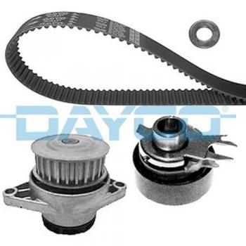 Bomba de Agua con Kit de Correa de Distribución DAYCO KTBWP3410 para Volkswagen Polo IV y III 3/5 puertas