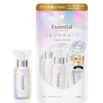 Kao Essential Beauty Barrier Floral Luxe Hair Pack 9g x 6 - Hair Care Treatment