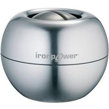 Powerball; Ironpower Ironpower Force Two Metal, Unisex, Aluminio anodizado Plateado, FR: Taille Unique