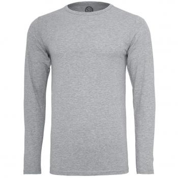R.E.D. by EMP Fitted Stretch Manga Larga Gris/Melé 4XL