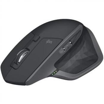 Ratón Inalámbrico Logitech MX Master 2S Bluetooth - Multi-Superficie, Desplazamiento Hiperrápido, Ergonómico, Recargable, Conexión a 3 Ordenadores Mac/PC - Graf