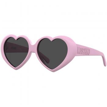 Moschino Pink/Grey Sunglasses for Women, Size: 57 MM