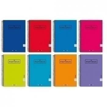 Papyrus - BLOC PAPYRUS UNICLAS FÂº 80h LISO SURT. - Pack de 5 unidades