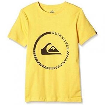 Quiksilver Active B Tees YZF0 - Camiseta para niño, Color Naranja, Talla XL/16