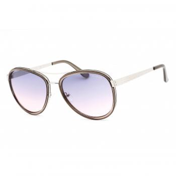 Guess Women's Gray Metal Sunglasses GF6188-20B with Special Functions