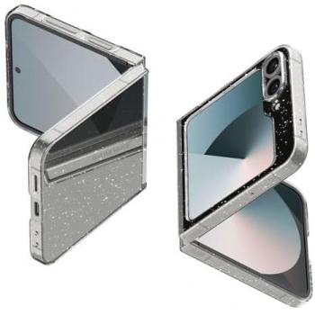 Funda Spigen Air Skin Glitter Cristal para Samsung Galaxy Z Flip6 - Transparente y Ultrafina