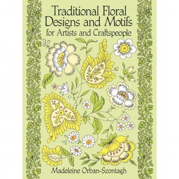 Diseños y Motivos Florales Tradicionales para Artistas y Artesanos - Madeleine Orban-Szontagh (Archivos Pictóricos Dover)