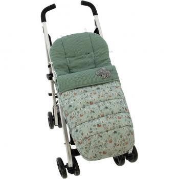Saco universal para silla de paseo Rosy Fuentes - Saco silla ligera de paseo con diseño moderno, material suave y acolchado, fácil de colocar y quitar, compatible con diferentes modelos de sillas de paseo, lavable a máquina, ideal