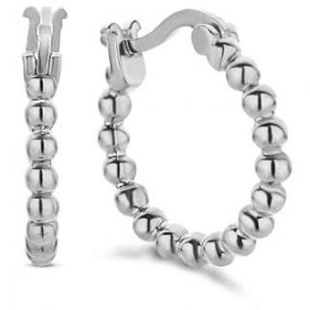 Pendientes de plata 925 chapados en rodio New Bling Mod. 9NB-0661