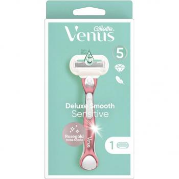 Gillette Venus Deluxe Smooth Sensitive Rose Gold Maquinilla Depilatoria