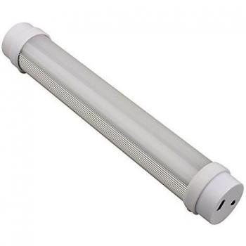 Rubility® Q6 Led Linterna Recargable Luz de emergencia LED Lámpara portatil con 5 Niveles de Brillo ajustable 1800mAh batería interna 2W 5500K LED 3014 28 Bombillos Uso al aire libre/pesca/camping/senderismo/excursionismo/concierto Mini USB Blanco