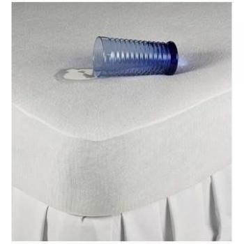 Single Waterproof Terry Towelling Mattress Protector Extra Deep - Ideal Textiles by Ideal Textiles