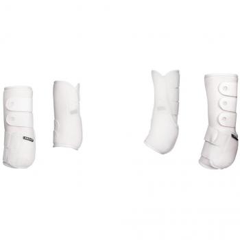 Horka protectores de pierna air-prene Juego de 4, blanco, large