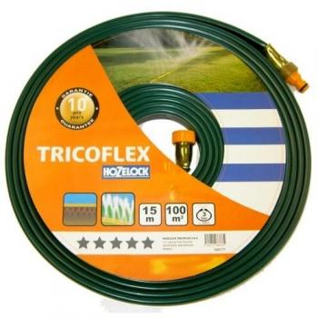 Hozelock - Manguera plana perforada 15 m que cubren 54 m2 de superficie
