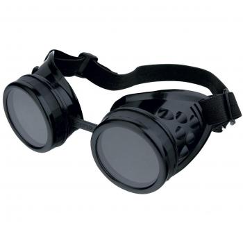 Cyber Gafas Unisex Disfraz Negro Plastico