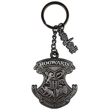 Groovy Llavero de metal de Hogwarts