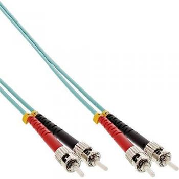 Cable de Fibra Óptica Duplex ST/ST 50/125µm OM3 10m LSOH