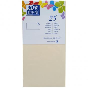 Oxford 46582 Vellum - Tarjeta de plástico
