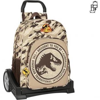 Mochila con Carro Evolution Jurassic World Dominion 33x42x14cm Safta 612263860