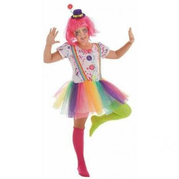 Disfraz de Payaso Arcoíris para Niños (2 Piezas) 10-12 Años