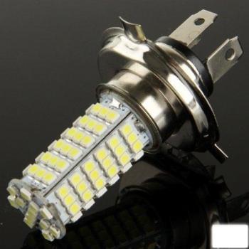 H4 Blanco 102 Llevó 3528 Coche Smd Bombilla Señal, Dc 12V