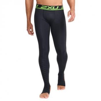 2XU Power Recovery Compression Tights for Men - Black/Nero
