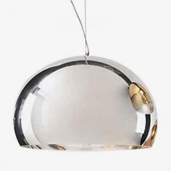 Lámpara Colgante LED Kartell FL/Y, Cromo Brillante