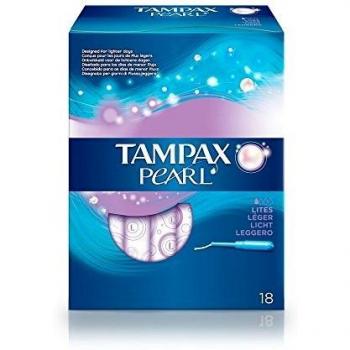 Tampax Pearl Lites Tampons - 18 Count