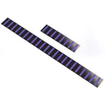 RRP ProGuard Front Stickers-SStandard-Purple - Guardabarros para Adulto, Unisex, Negro, Talla única