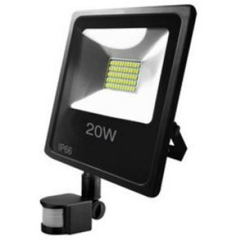 Foco LED 20W 6500K IP66 con Sensor de Movimiento