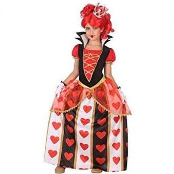 Atosa-56870 Disfraz Reina Corazones, Color Rojo, 3 a 4 años
