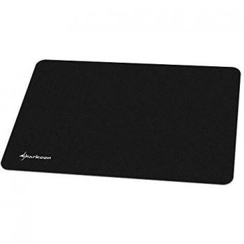 Sharkoon 1337 M - Alfombrilla Gaming, Flexible, Textil, 280x195x1,4 mm, Negro