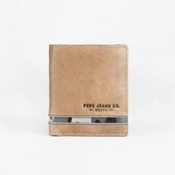Pepe Jeans 7431162 Delta Monedero 10 cm, 0.09 litros, Marrón