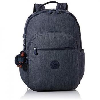 Kipling SEOUL XL Mochila tipo casual, 45 cm, 33 litros, Azul