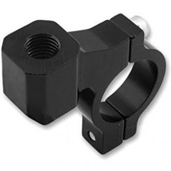 Espejo Abrazadera para Manillar Aluminio M10 Derecho Rosca – Negro