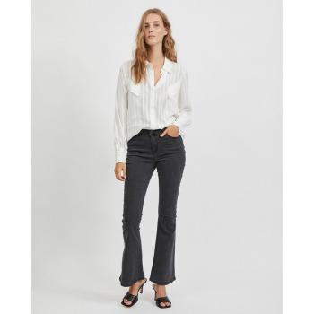 Pantalón vaquero de mujer campana