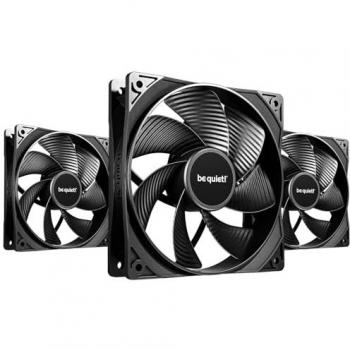 Pure Wings 3 120mm PWM Reverse Triple Pack Black Case Fan